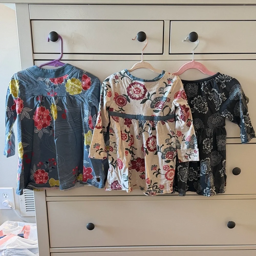 Tea Collection Set of 3 Dress/Tunics